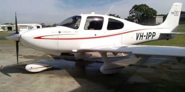 Cirrus advanced flight training aircraft