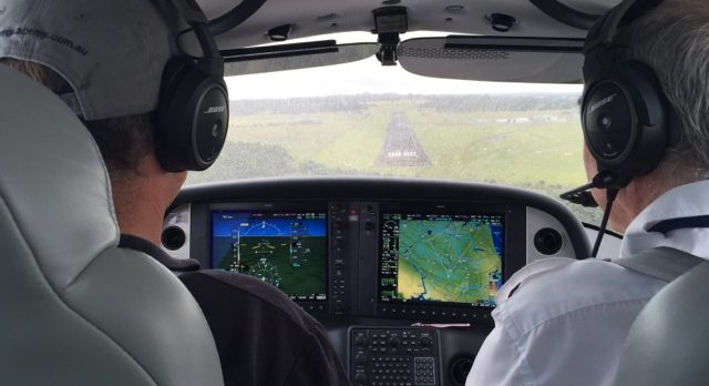 Cirrus SR20 advanced flight training aircraft